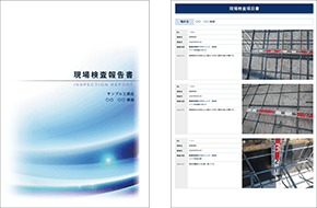 現場検査報告書